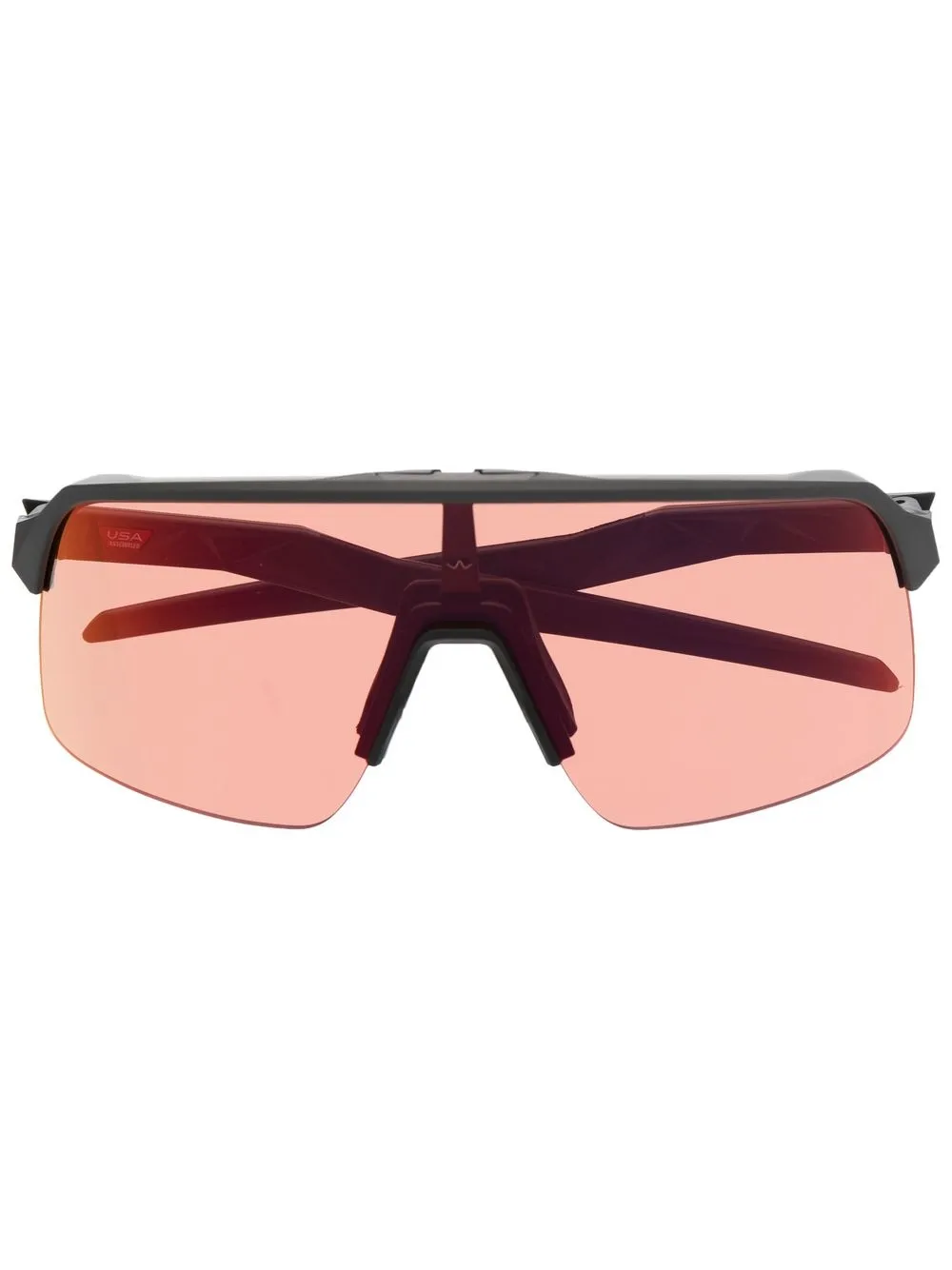

Солнцезащитные очки с логотипом Oakley, черный