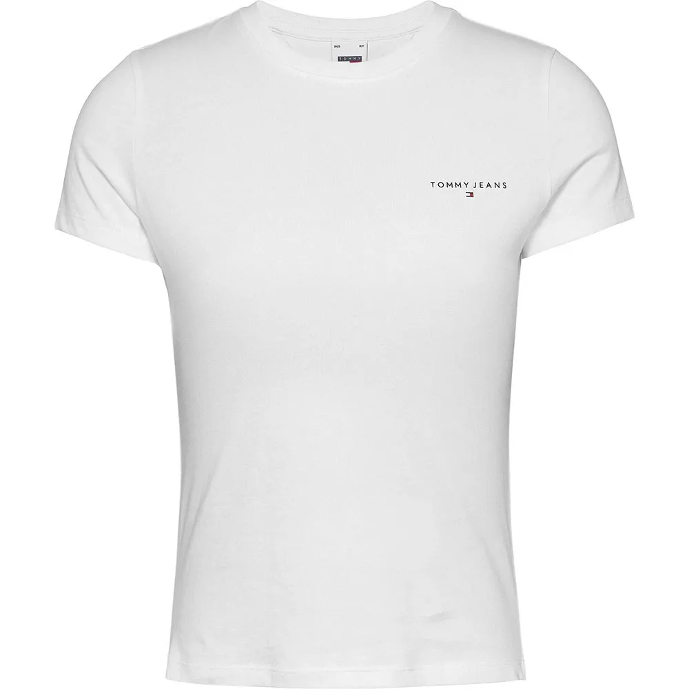 

Футболка Tommy Jeans Linear, белый