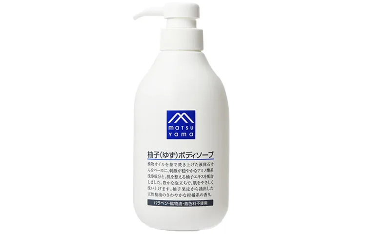 MATSUYAMA Гель для душа pomelos очищающий от зуда с ароматом попурри 480 мл, Pot soap liquid lavender shower gel 600ml — фото 2