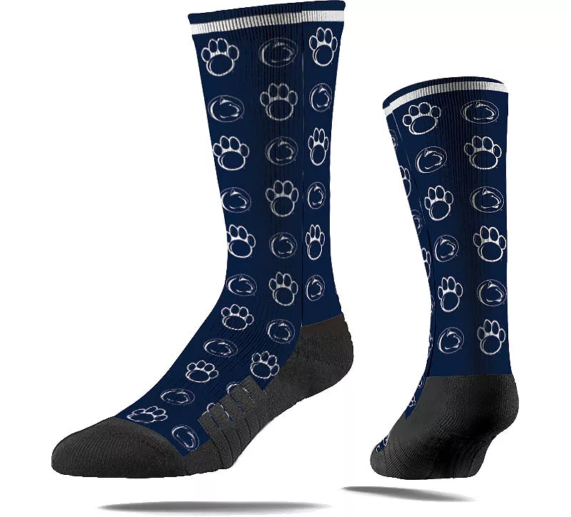 

Носки с повторяющимся принтом Strideline Penn State Nittany Lions