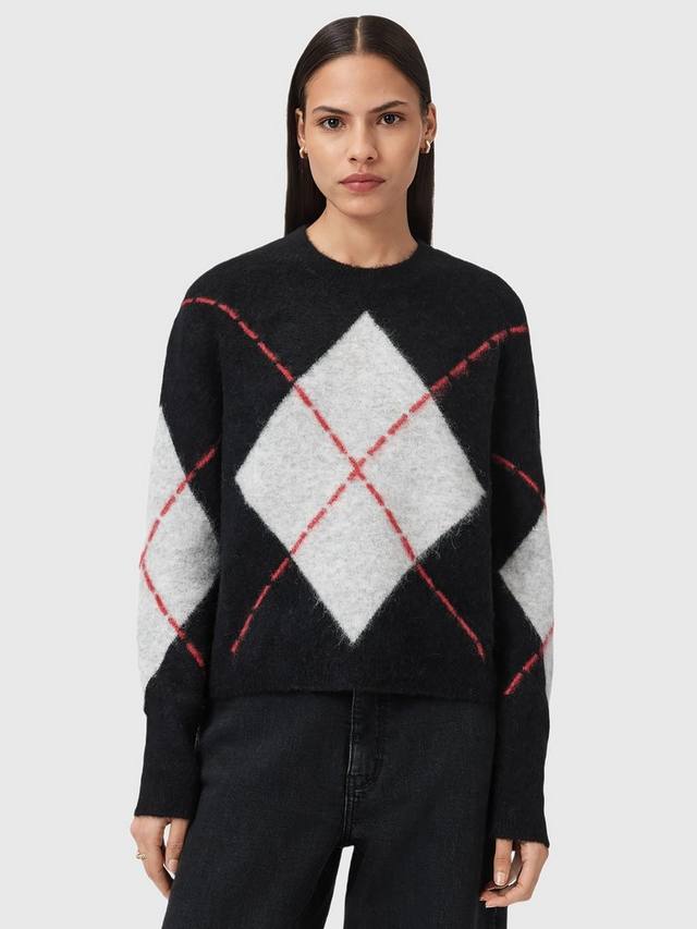 

Свитер Lou Argyle из смесовой альпаки AllSaints