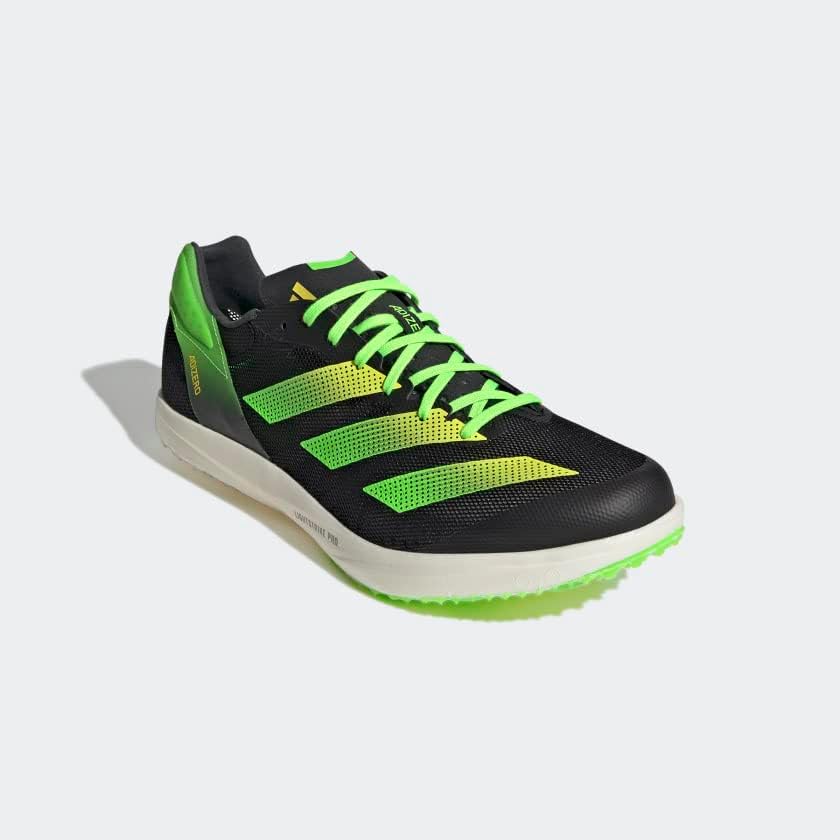 Кроссовки adidas Adizero Avanti для взрослых, унисекс, черный/зеленый/желтый — фото 4