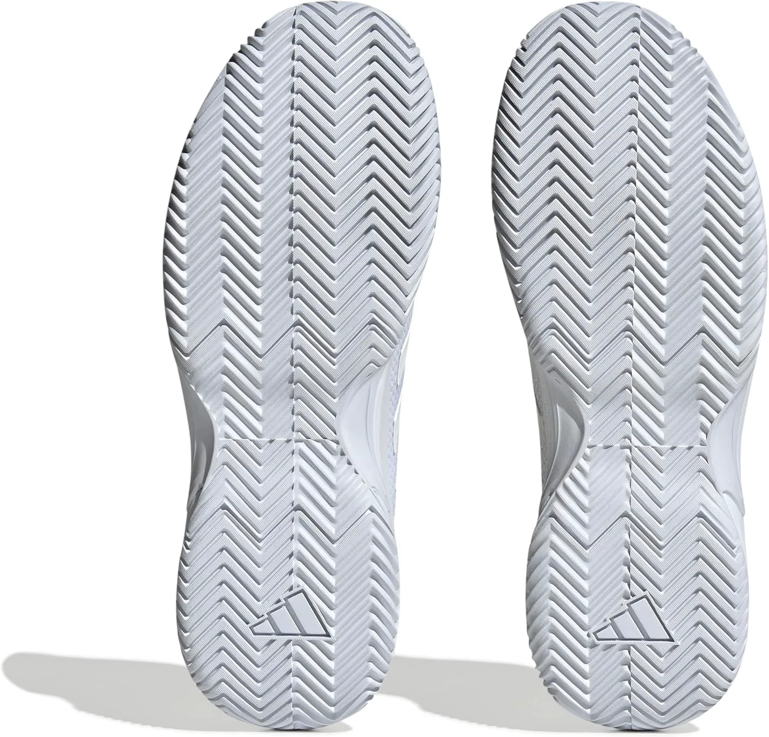 Мужские теннисные кроссовки Adidas Gamecourt 2.0, белый/серебристый — фото 4