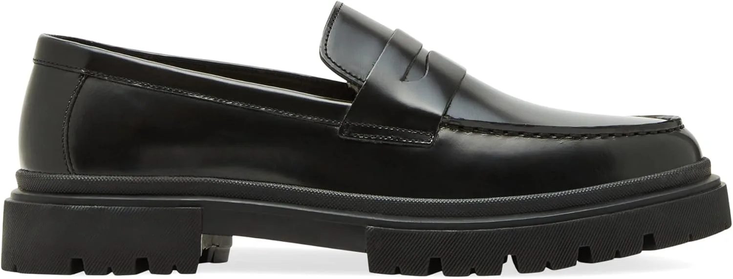 Мужские лоферы Steve Madden Zephyr, черный — фото 4