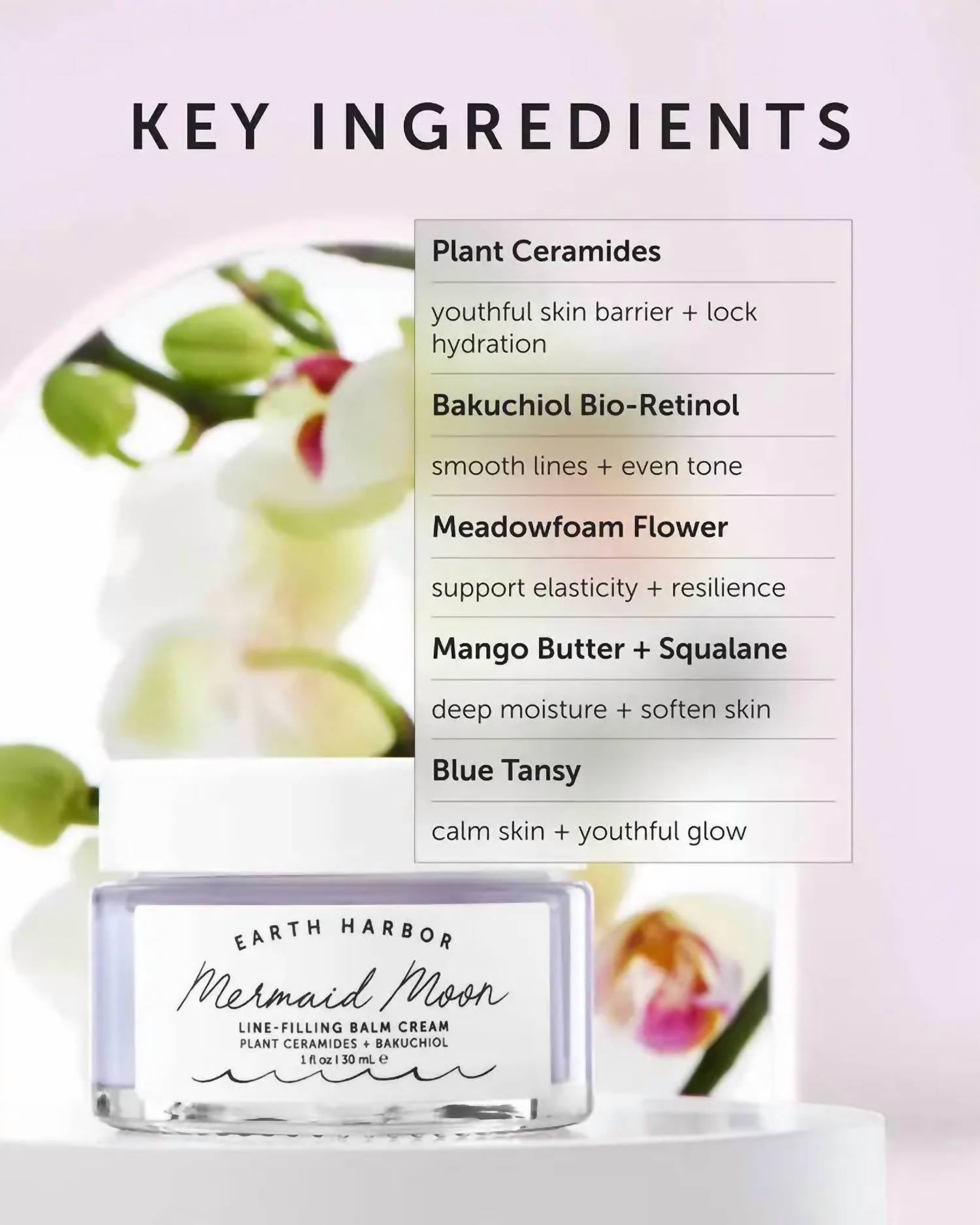 Крем-бальзам для заполнения морщин «Мермейл Мун», фиолетовый Earth Harbor Naturals, фиолетовый — фото 2