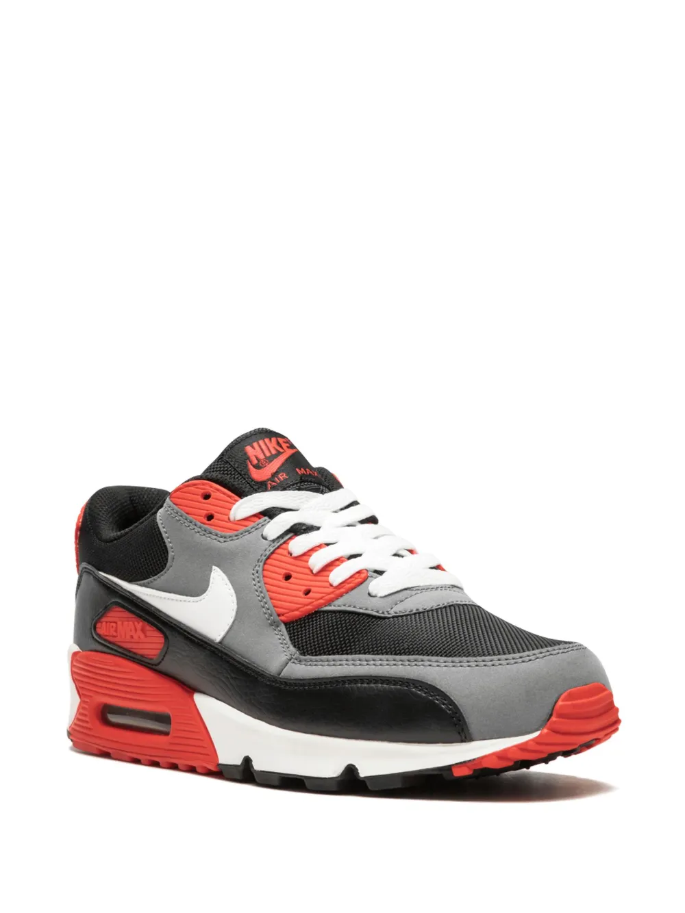 Кроссовки Air Max 90 со вставками Nike, серый — фото 2