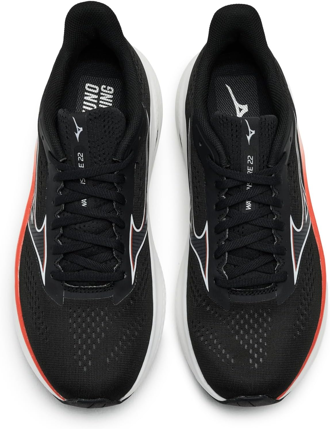 Мужские кроссовки Mizuno Wave Inspire 22, черный — фото 2