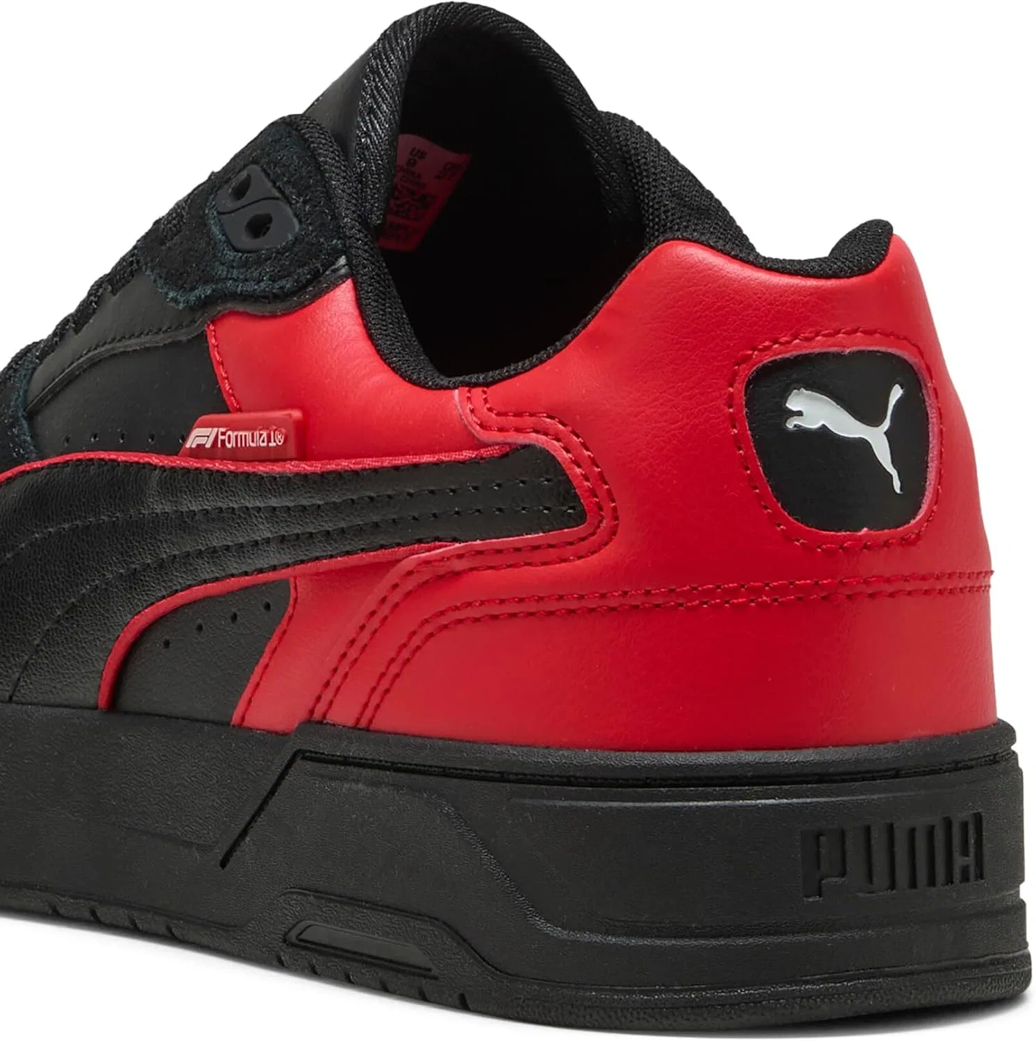 Мужские кроссовки Puma Formula 1 RBD Break Low, Black Pop Red Black Ah25 — фото 3
