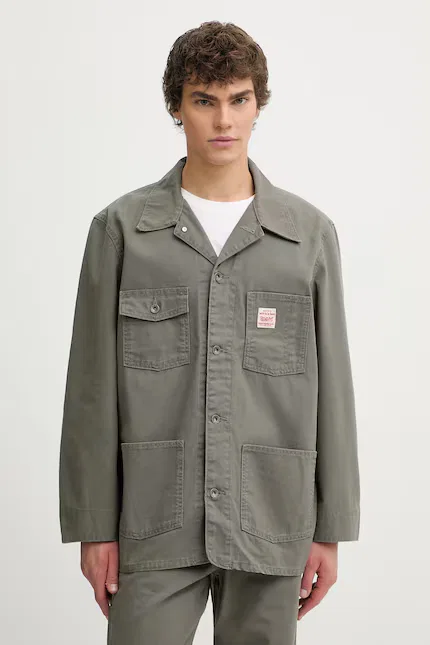 Куртка длинная из денима Broadway x Workwear Levi's, зеленый