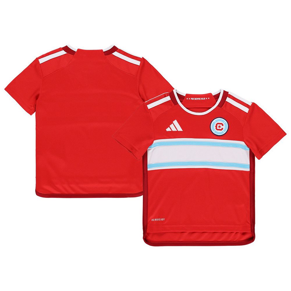 

Джерси adidas Red Chicago Fire 2024 AEROREADY Team для малышей, цвет Cfs Red