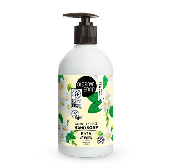 

Жидкое мыло для рук с питательными и смягчающими свойствами Moisturizing Hand Soap Organic Shop, 500 ml