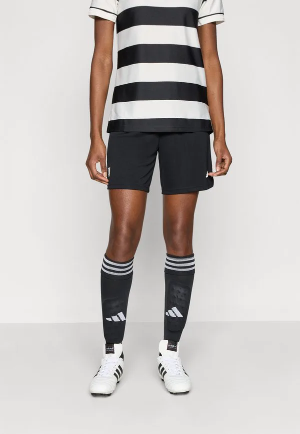 Ювентус x сгура аутентичные короткие женские клубные шорты Adidas Performance, Black