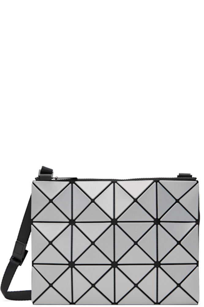 

Сумка Lucent W серо-серебристого цвета BAO BAO ISSEY MIYAKE