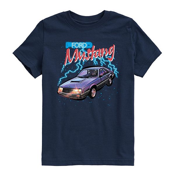 

Футболка с принтом Ford Mustang Lightning для мальчиков 8-20 Licensed Character, Navy