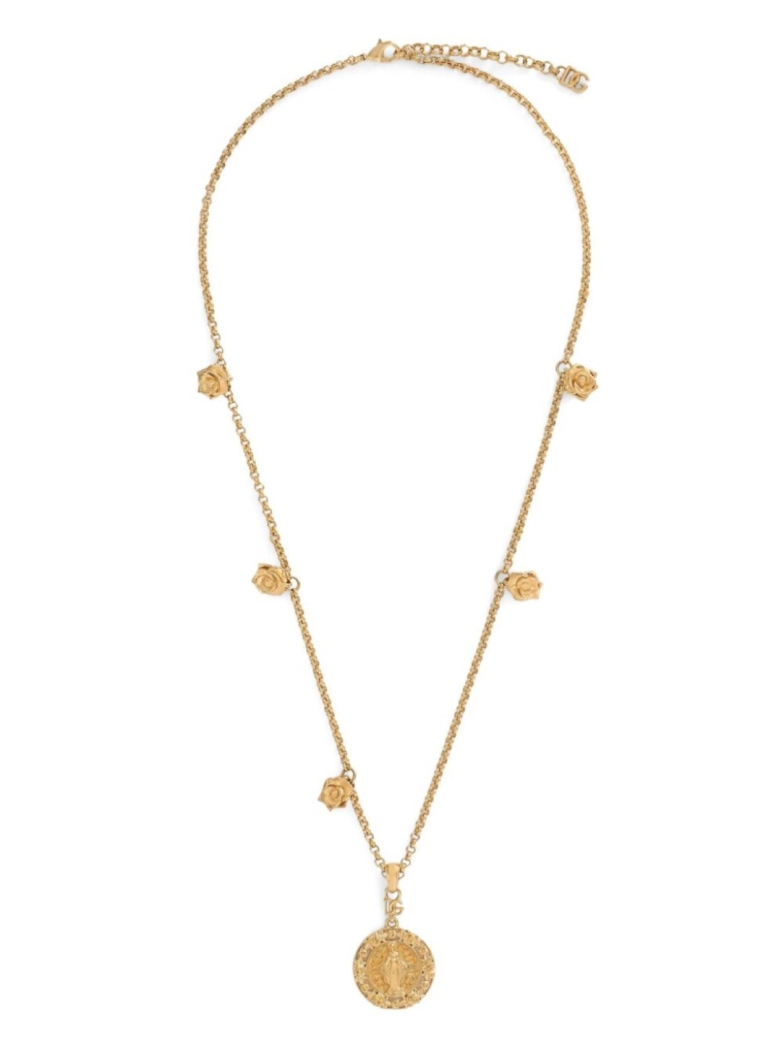 

Dolce & Gabbana колье с подвеской, золотой