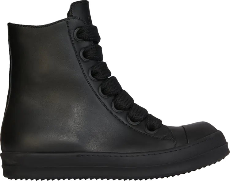 Кроссовки Rick Owens Wmns Lido Jumbo Laced Sneaker 'Triple Black', черный
