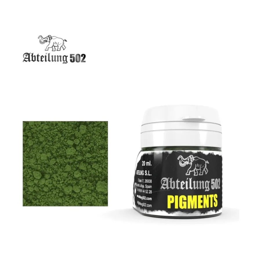 

Свежий мох зеленый, Abteilung 502 - Pigments