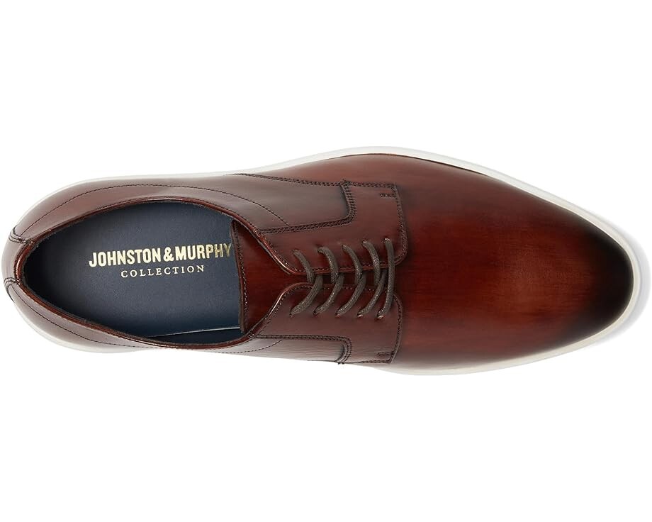 Кроссовки Johnston & Murphy Collection Bolivar Plain Toe, цвет Brown Italian Calfskin — фото 2