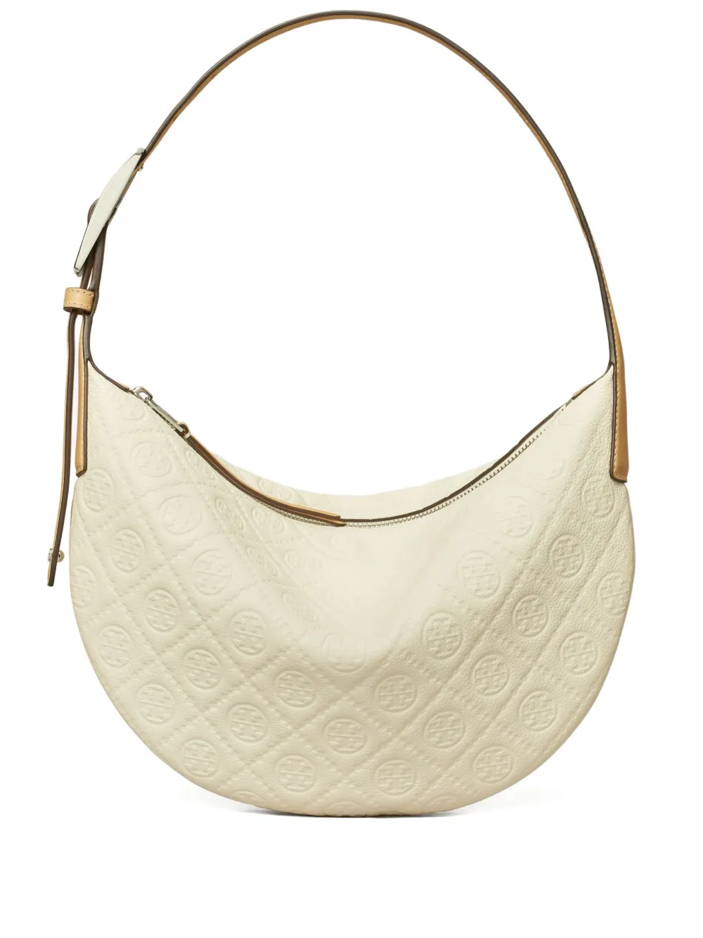

Маленькая сумка на плечо Balloon T-Monogram Tory Burch, белый