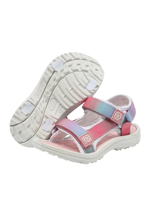 Сандалии для ходьбы с цветовыми блоками Color Kids, Bridal Rose — фото 3