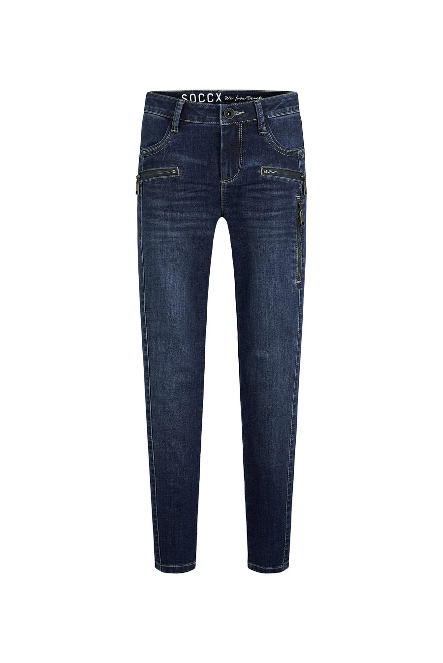 

Узкие джинсы Soccx, синий