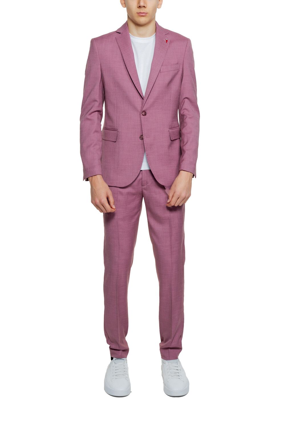 

Костюм мужской Mulish повседневный, светло-бордовый