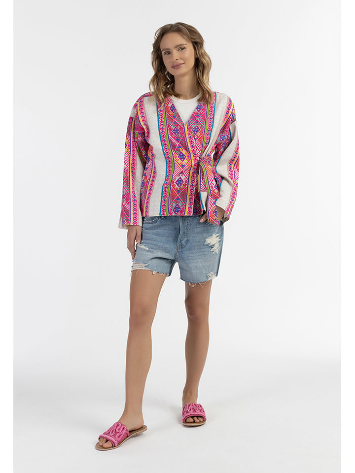 

IZIA Куртка переходного цвета в розово-кремовой гамме