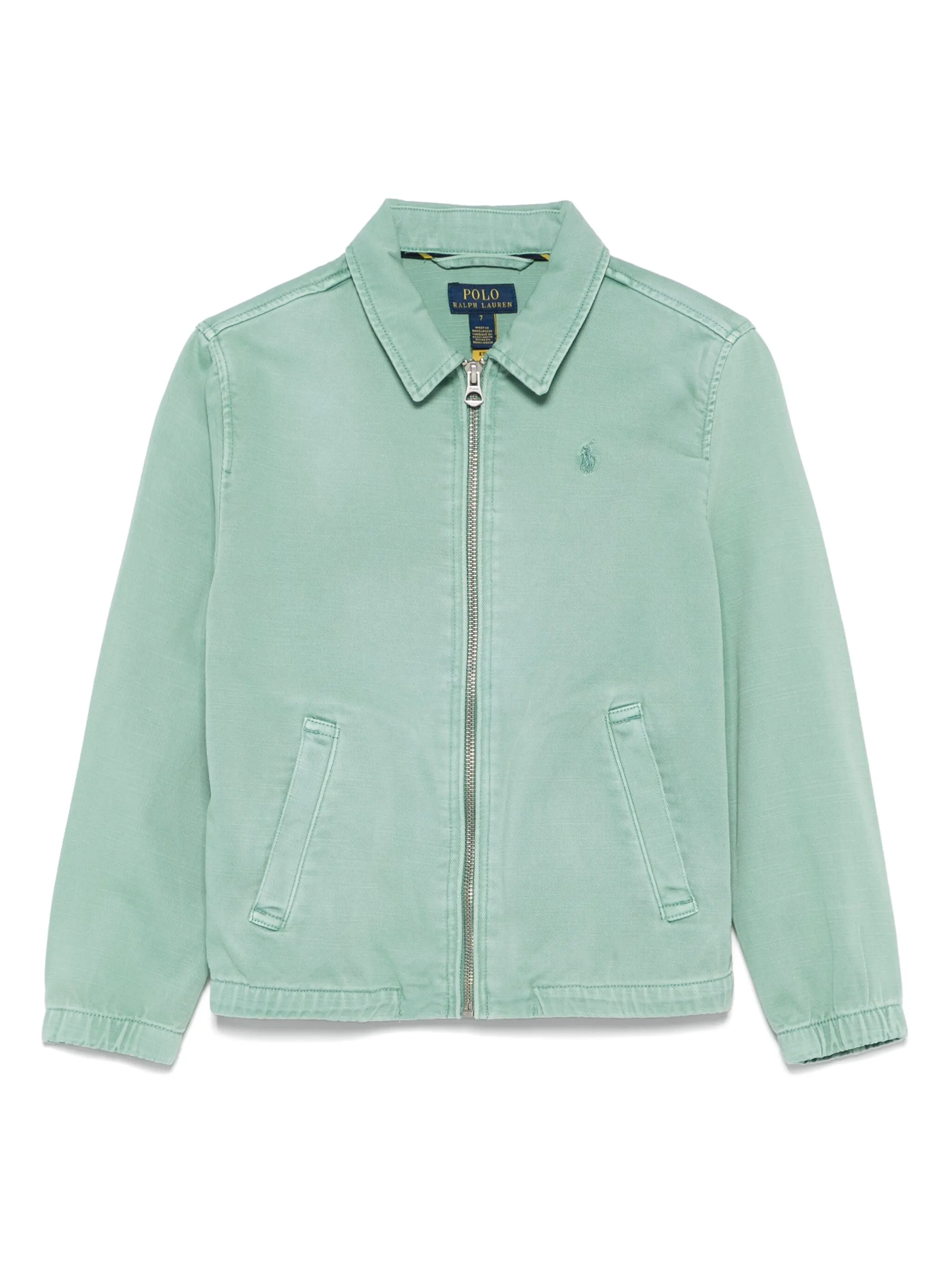 

Куртка с вышивкой Polo Pony Polo Ralph Lauren Kids, зеленый