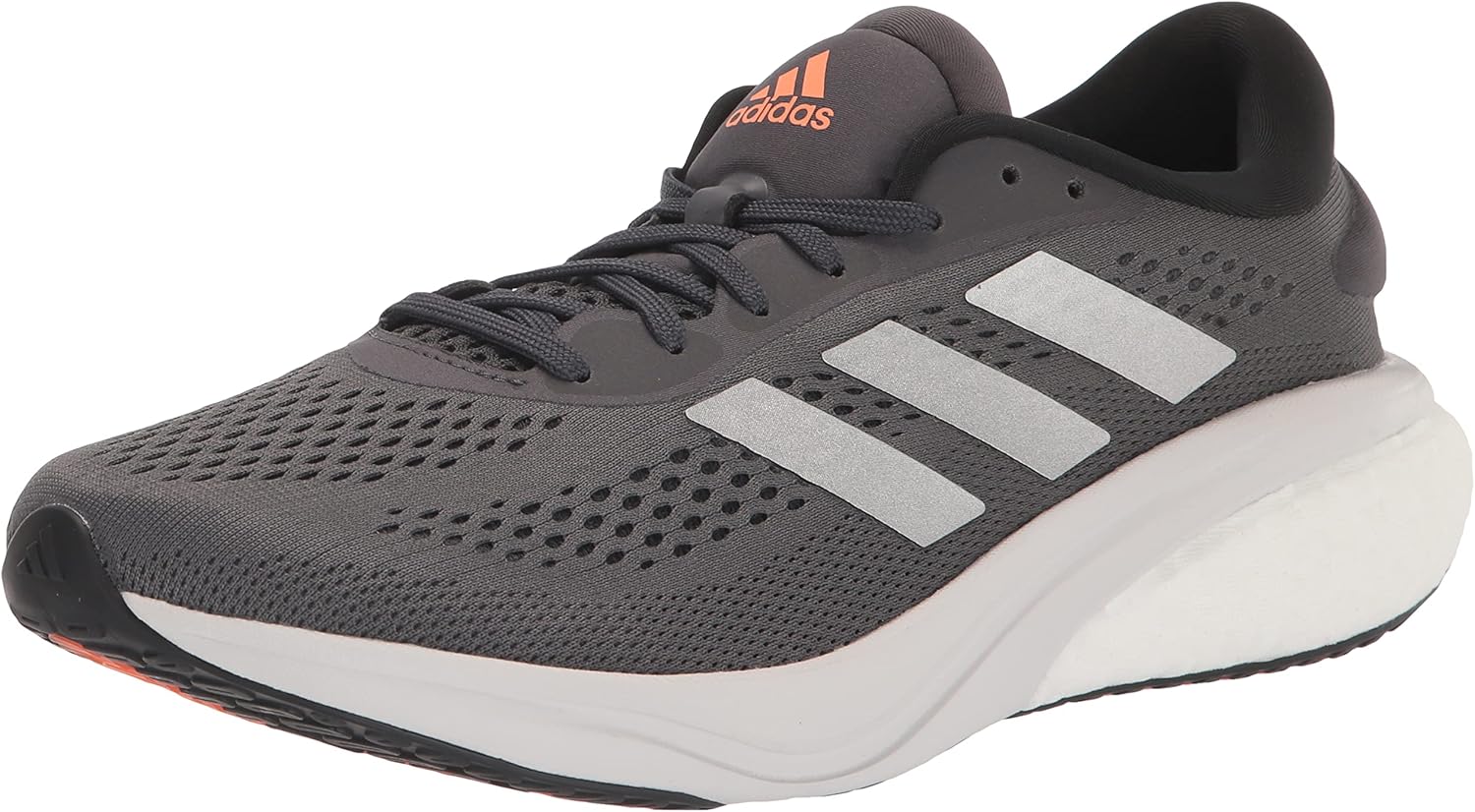 

Adidas Supernova 2 X Parley, мужские беговые кроссовки, серый/металлик/оранжевый