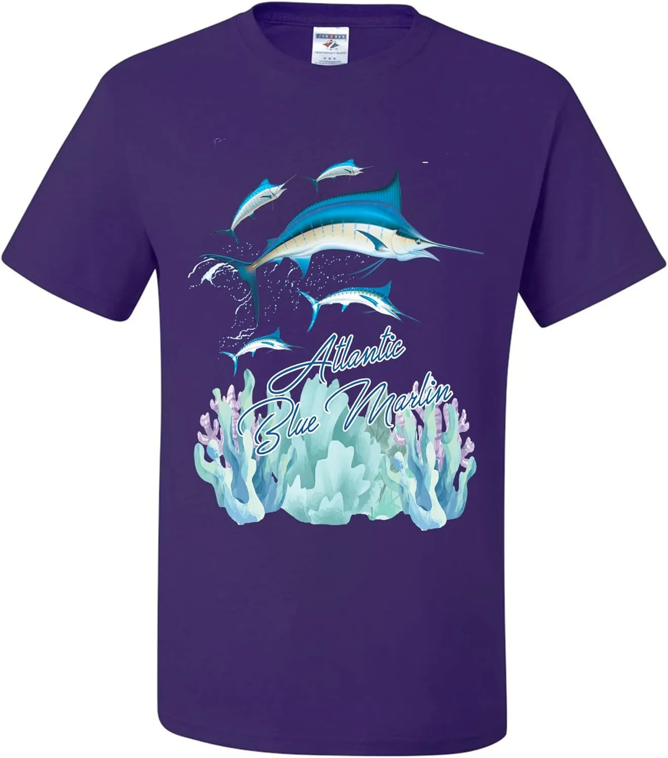 

Футболка мужская Atlantic Blue Marlin Fishing Lovers wild custom apparel