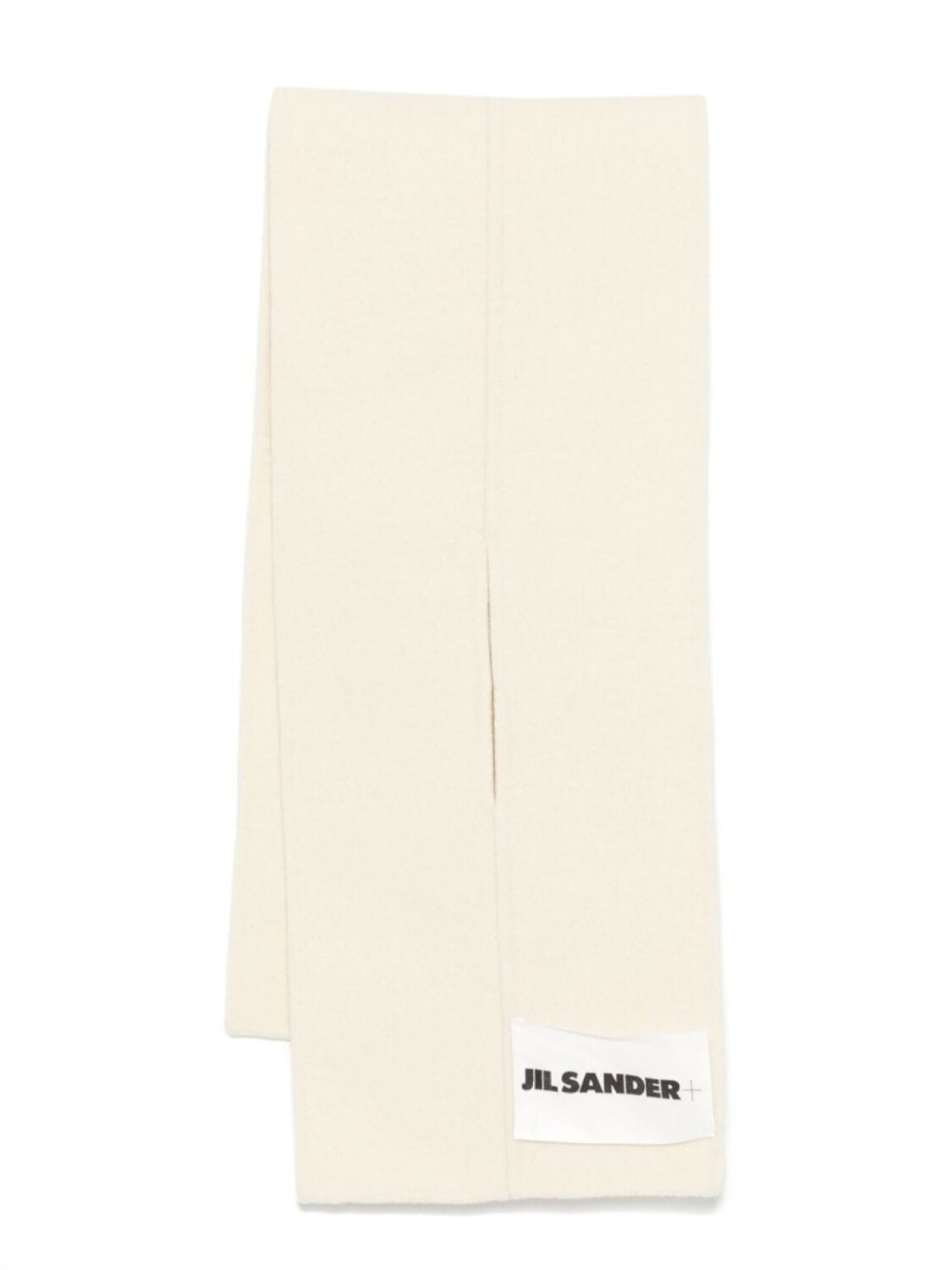 

Шарф с логотипом Jil Sander, белый