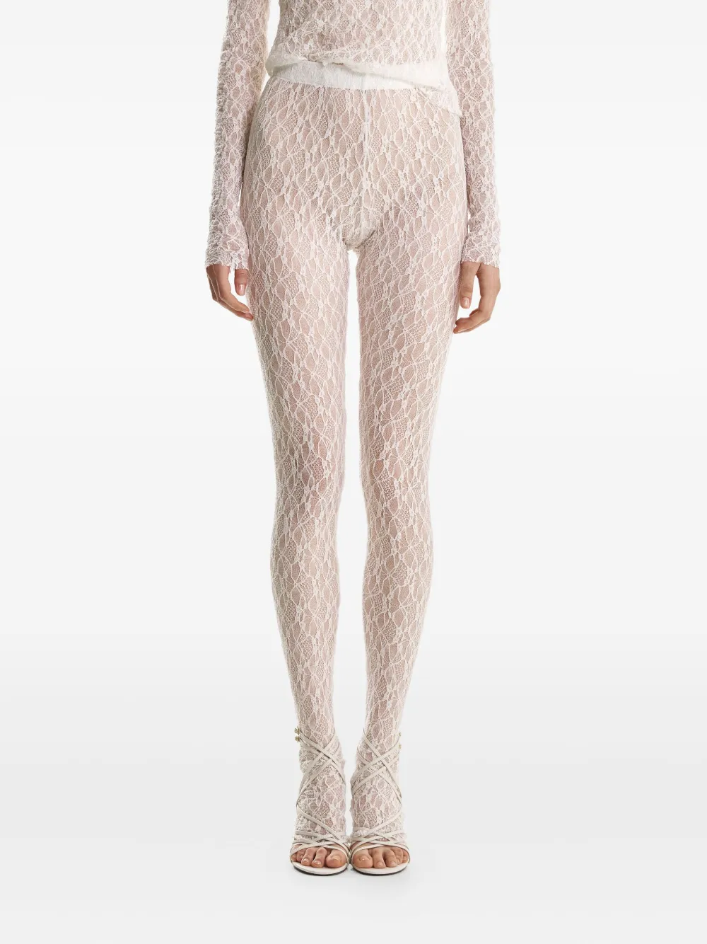 

Брюки с кружевным узором 2310 STUDIO, белый