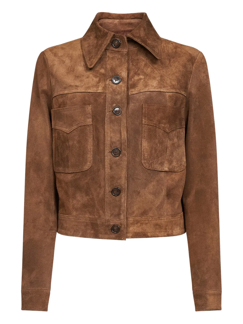 

Пальто с клапанами на пуговицах Blanca Vita, коричневый