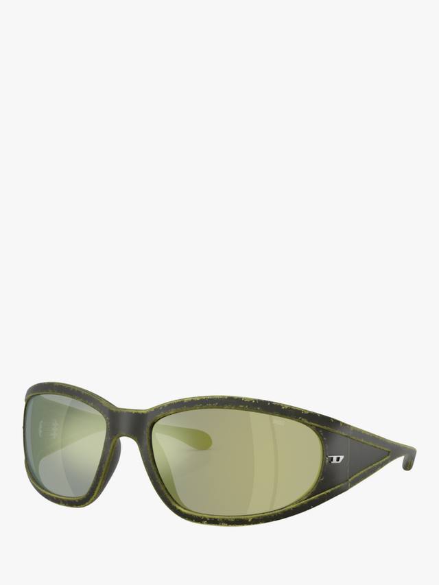 

DL3002 унисекс подушкообразные солнцезащитные очки Diesel, Multi