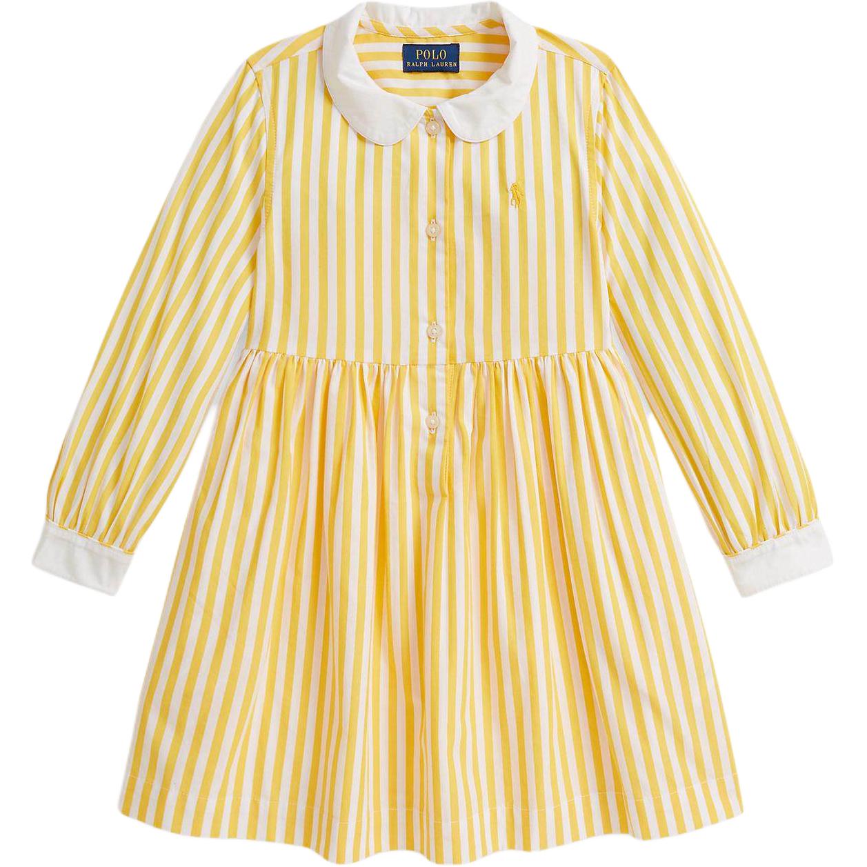 

Детское платье с круглым вырезом Moderate Polo Ralph Lauren, мультиколор