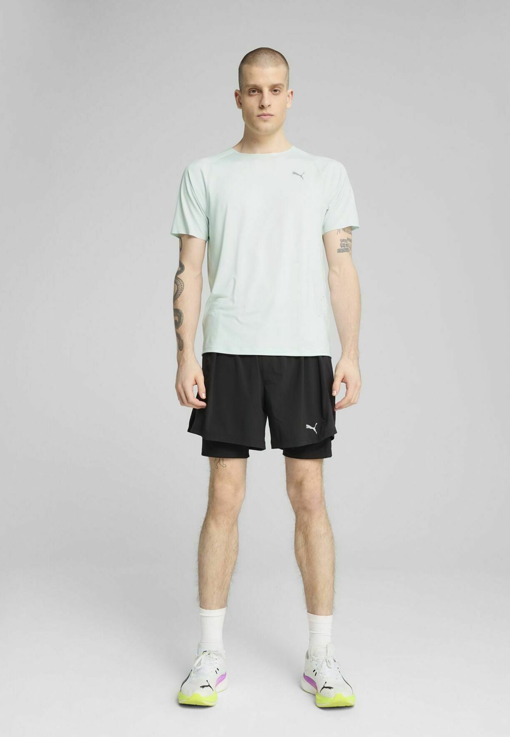 

Спортивная футболка RUN CLOUDSPUN TEE Puma, синий
