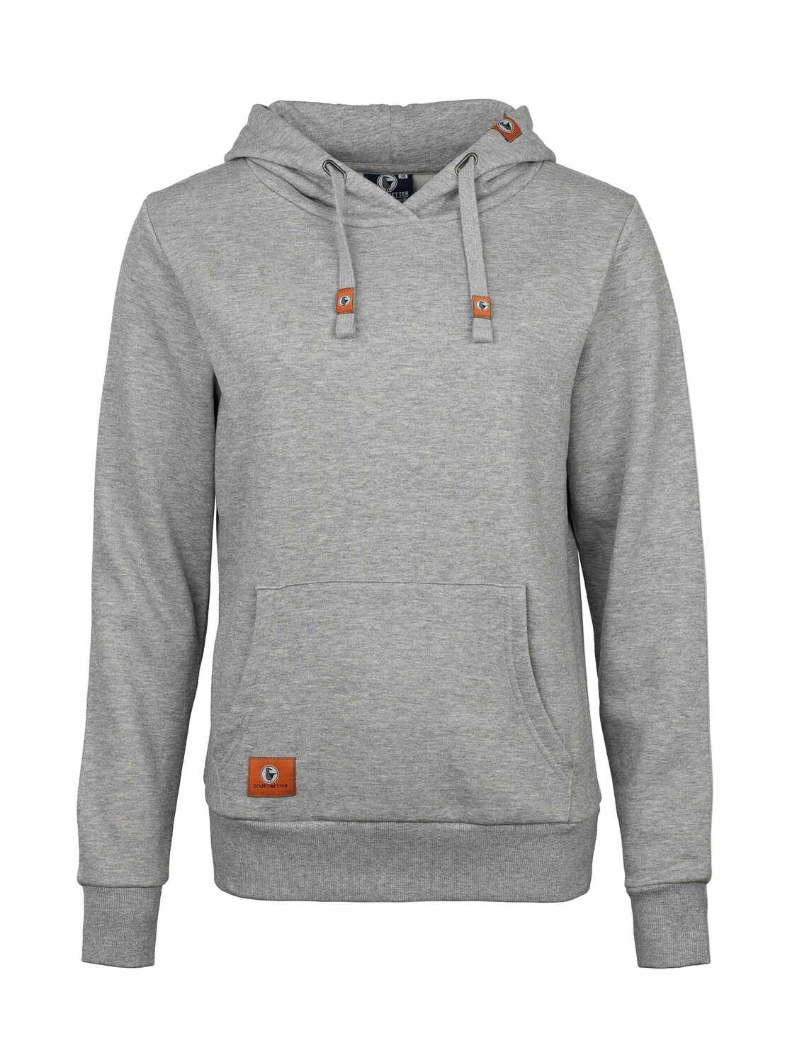 

Толстовка SCHIETWETTER Hoodie unifarben, серый