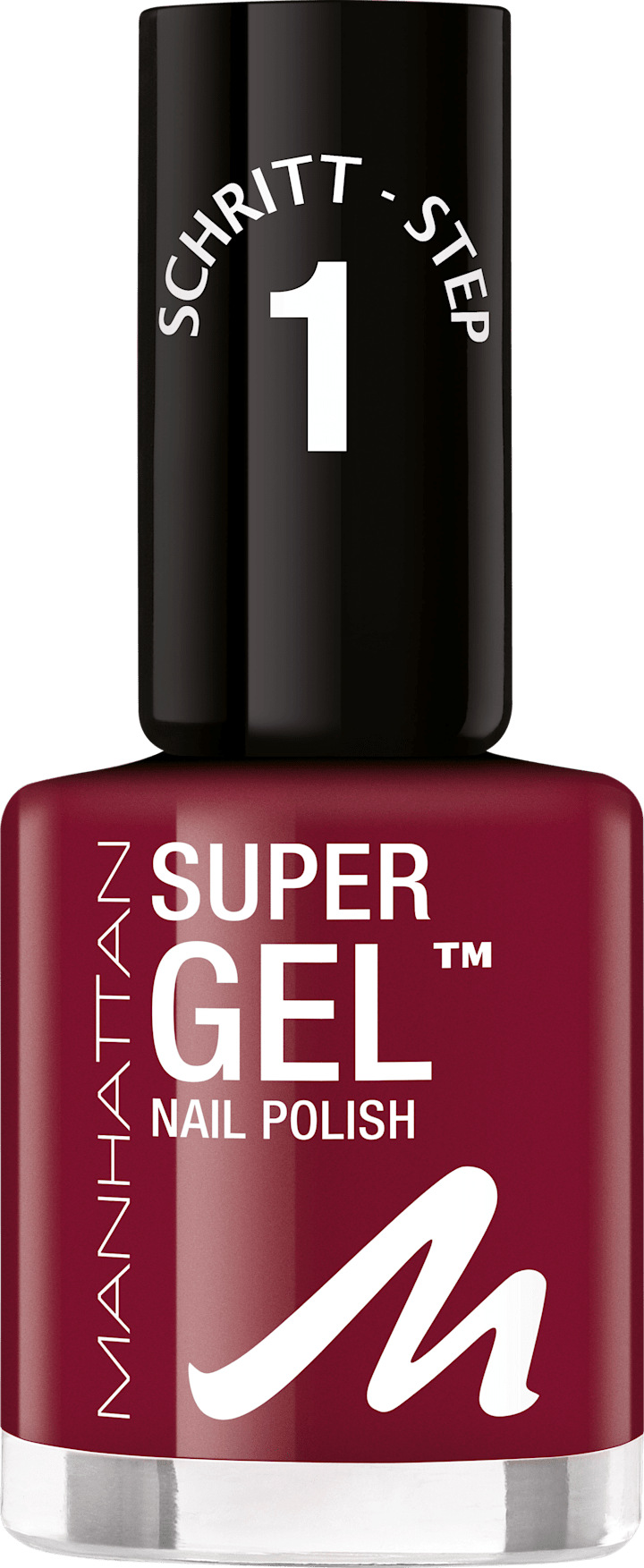 

Лак для ногтей MANHATTAN Cosmetics Nagellack Super Gel 685 Seductive Red, 12 ml