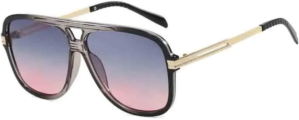 

Солнцезащитные очки с защитой UV400 | Двойная перемычка, цветные линзы | для женщин и мужчин, для занятий спортом на открытом воздухе и вождения DSVIGF, Gray Gray Pink