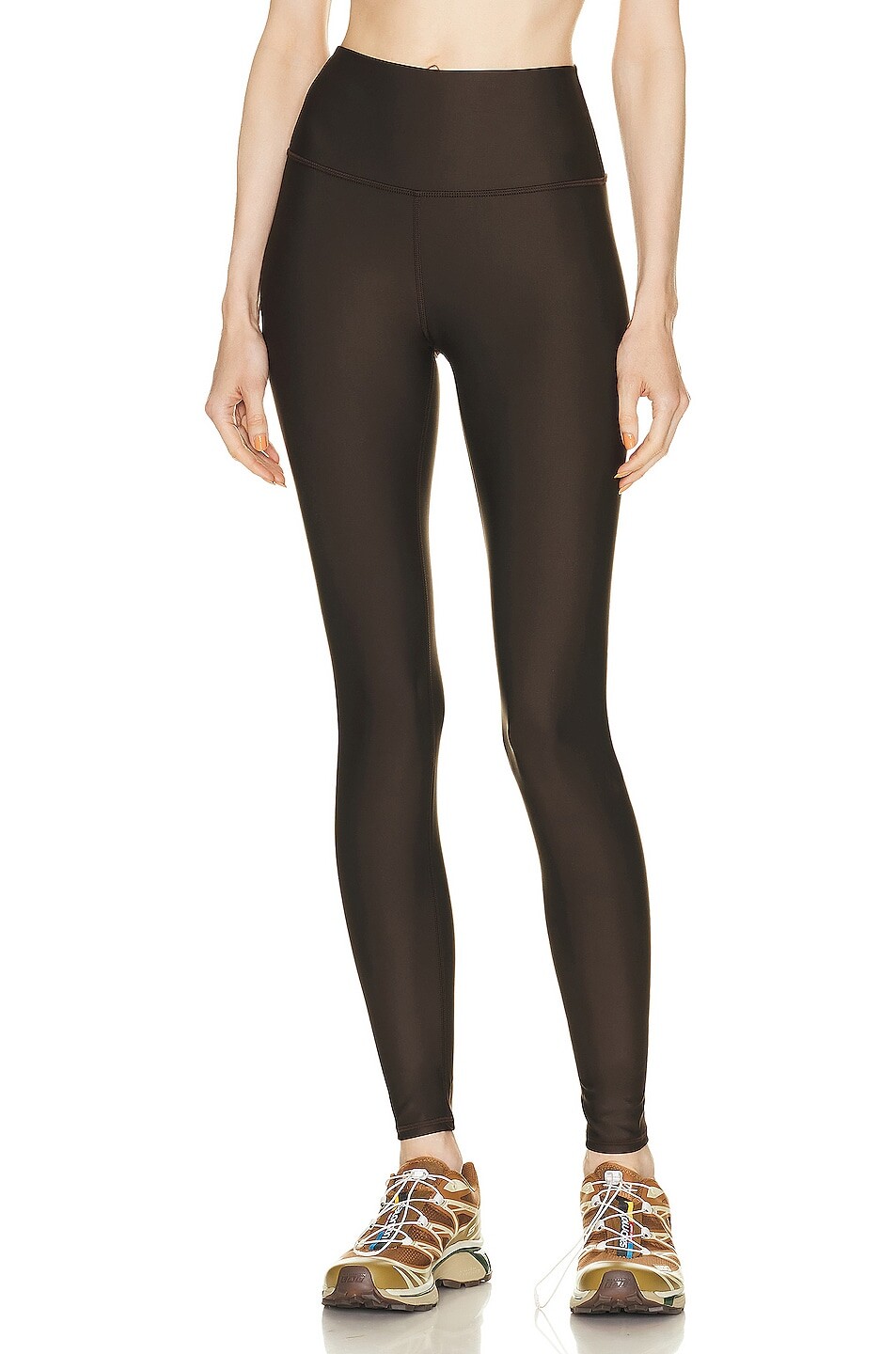 

Брюки Alo High Waisted Airlift Legging, цвет Espresso