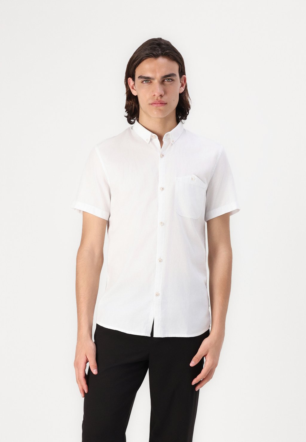 

Рубашка STRUCTURED SHIRT TOM TAILOR DENIM, белый