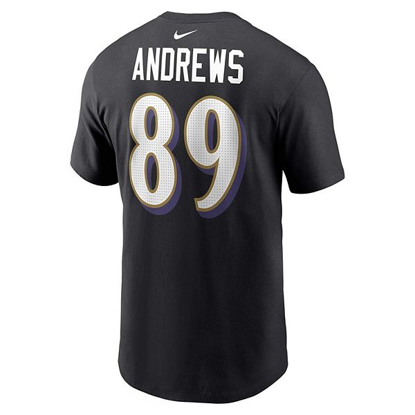 Футболка с именем и номером игрока Марка Эндрюса Baltimore Ravens Nike — фото 4