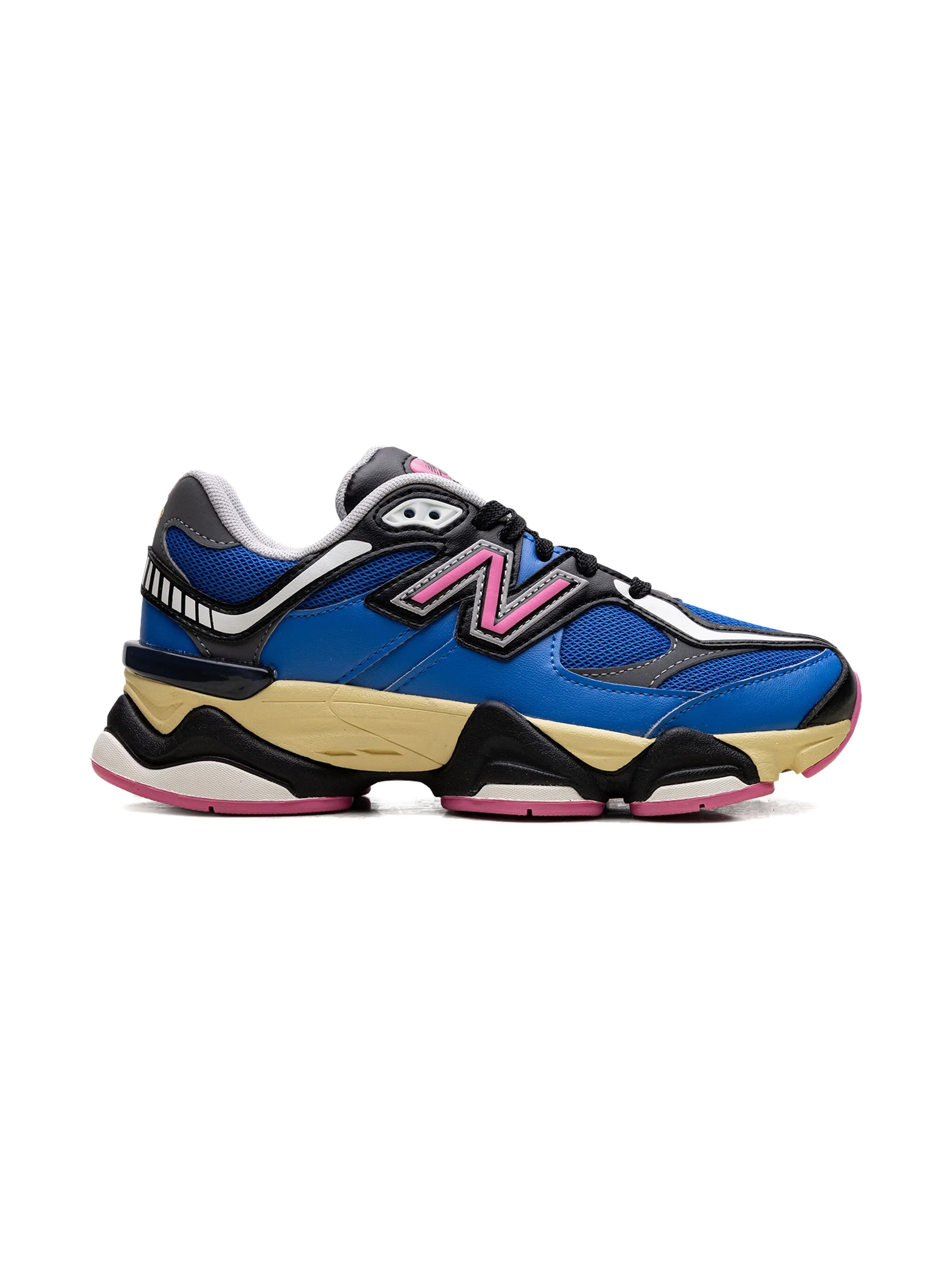 Кроссовки 9060 со вставками New Balance Kids, синий — фото 2
