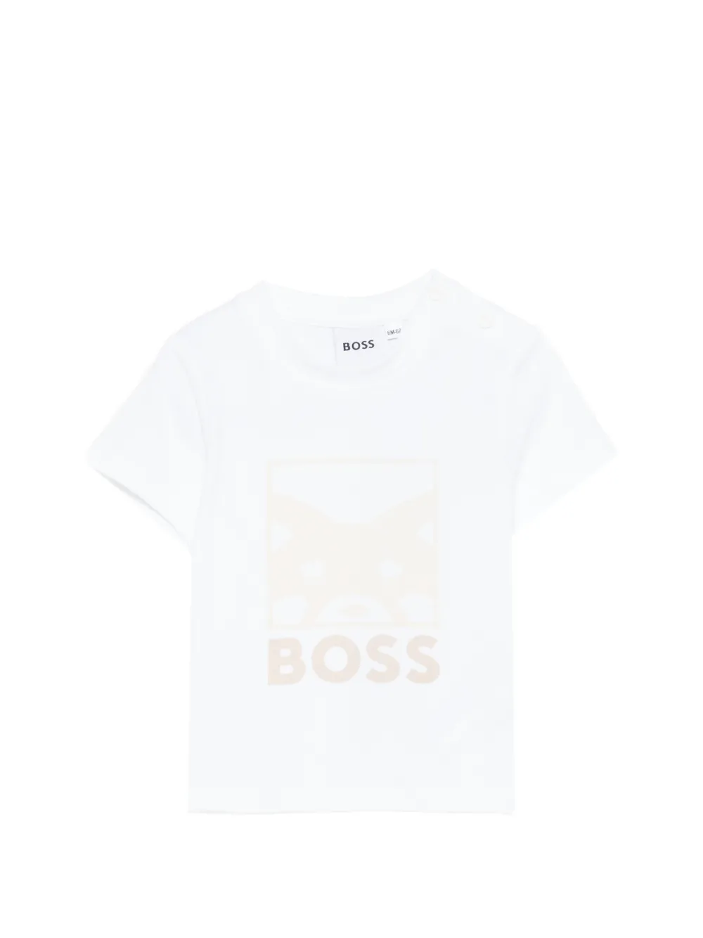 

Футболка с логотипом Boss, белый