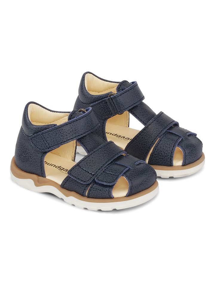 

Bundgaard Кожаные полусандалии "Sofus" темно-синего цвета