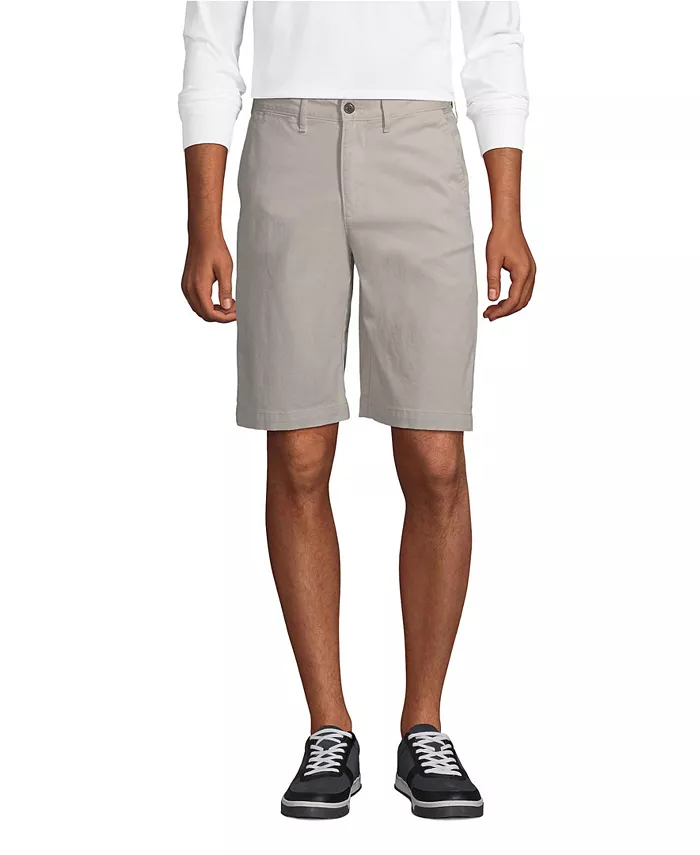

Шорты Comfort First Knockabout Chino с комфортной талией 11 дюймов Big & Tall Lands' End, серый