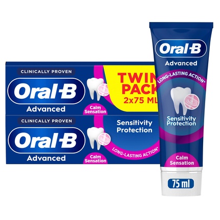 

Зубная паста Oral B Advanced Sensitivity Protection Calm Sensation 150 Ml