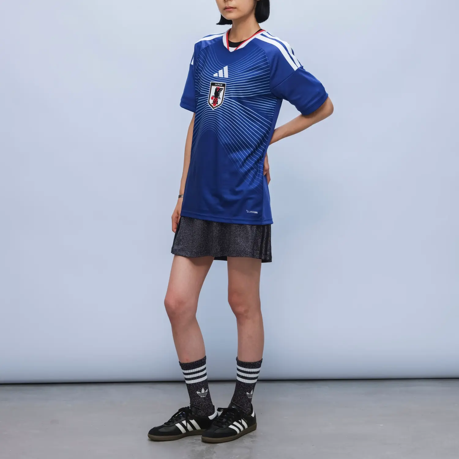 Футболка Japan 26/27 HOME мужская Adidas, синий — фото 4