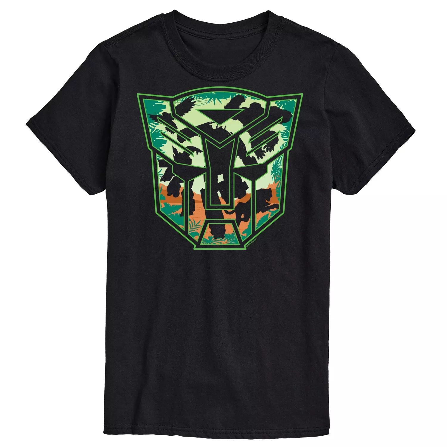 

Футболка с логотипом Big & Tall Transformers Autobot Jungle Licensed Character, черный