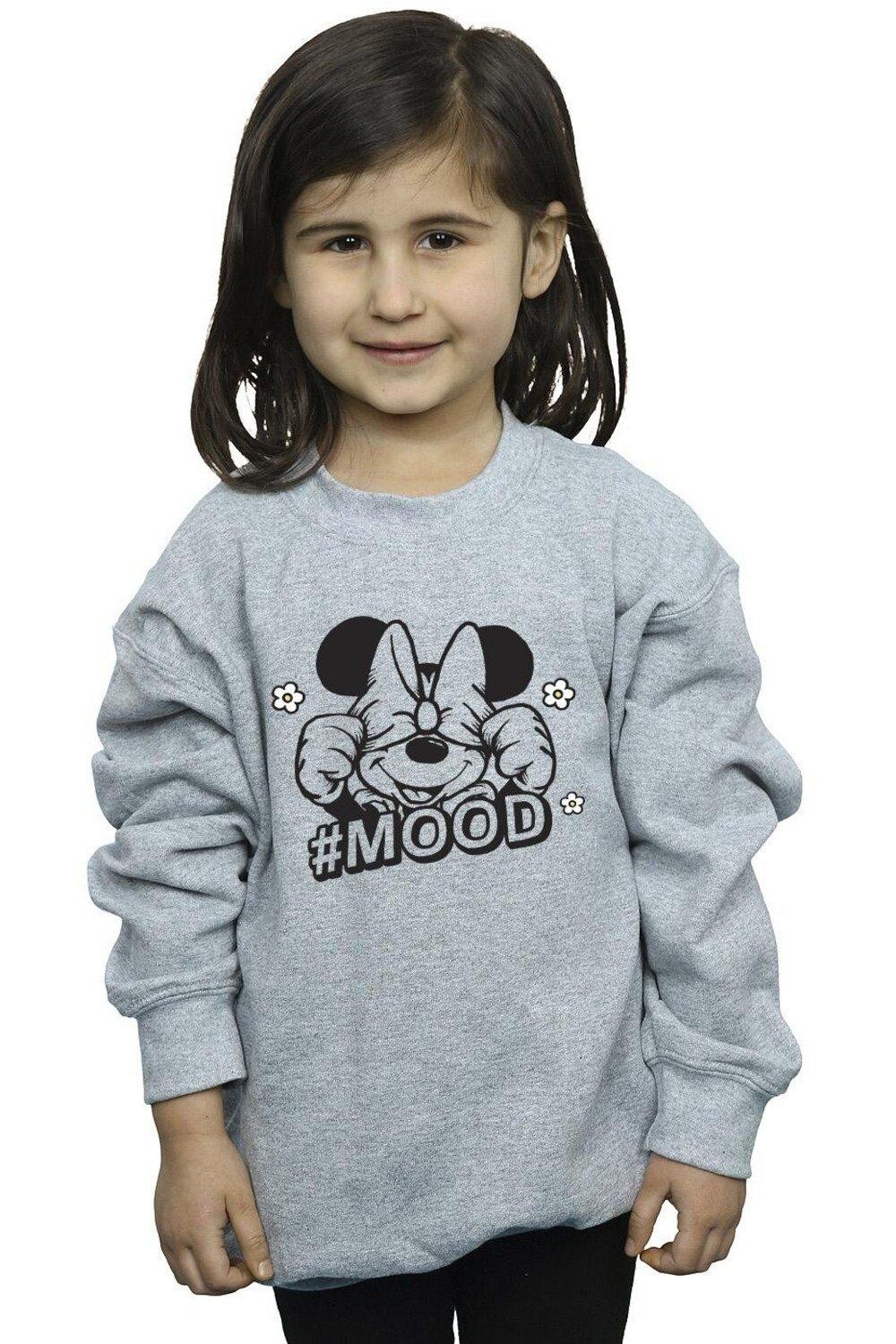 

Толстовка с изображением Минни Маус Disney, серый